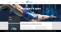 Desktop Screenshot of milanosport.it